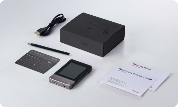 Tokenquantex Neo-X what's in the box