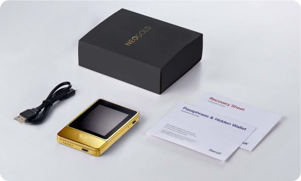 Tokenquantex NeoGold what's in the box